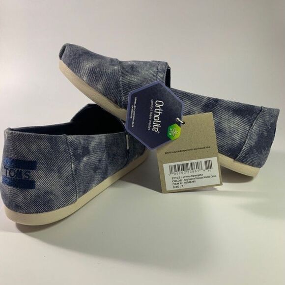 Toms Alpargata Distressed Washed Canvas - Picture 3 of 4